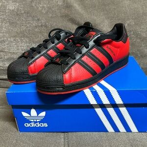 🕷️🕷️Adidas Superstar J Spiderman Miles Morales PlayStation Sneakers🕷️🕷️